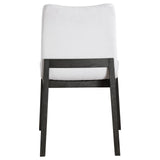 Uttermost Delano White Armless Chair - Set Of 2 - Home Elegance USA