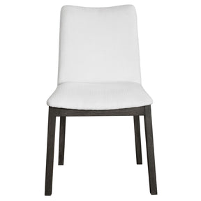 Delano White Armless Chair - Set Of 2 | Uttermost | Home Elegance USA