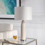 Uttermost Delgado Light Gray Table Lamp - Home Elegance USA