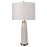 Uttermost Delgado Light Gray Table Lamp - Home Elegance USA