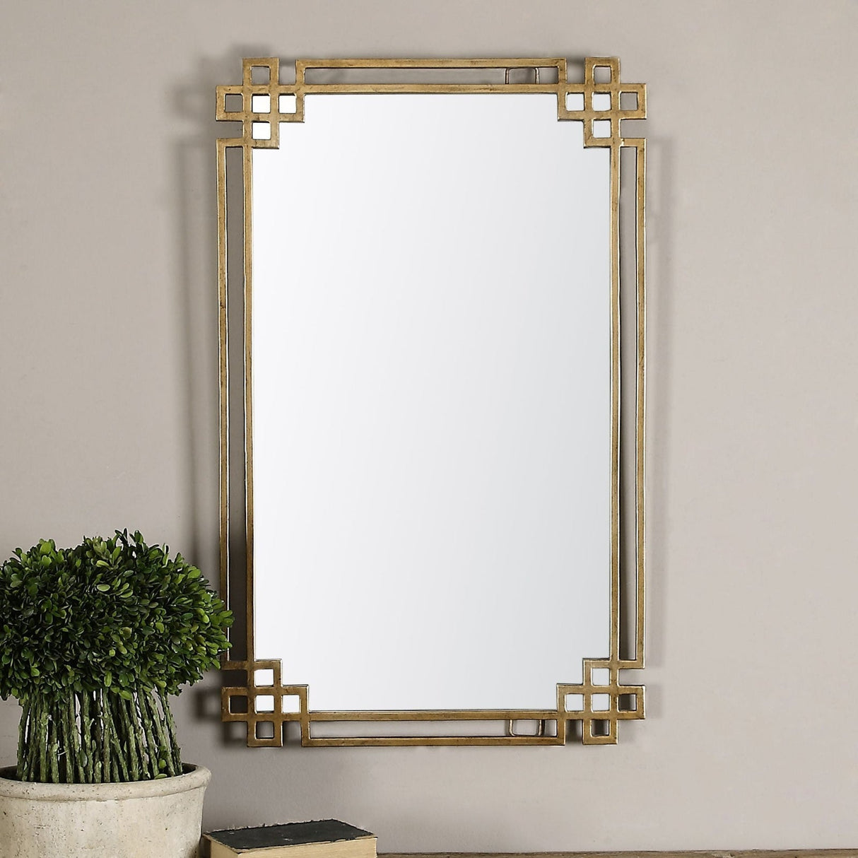 Devoll Antique Gold Mirror | Uttermost | Home Elegance USA