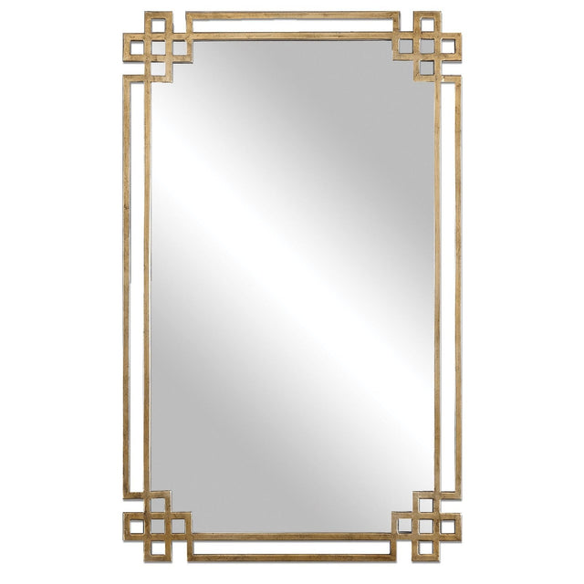 Devoll Antique Gold Mirror | Uttermost | Home Elegance USA