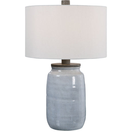 Uttermost Dimitri Light Blue Table Lamp - Home Elegance USA