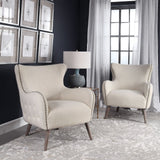 Uttermost Donya Cream Accent Chair - Home Elegance USA