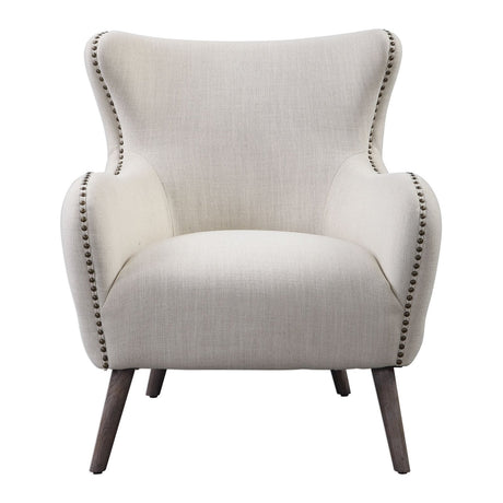 Uttermost Donya Cream Accent Chair - Home Elegance USA
