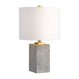 Uttermost Drexel Concrete Block Lamp - Home Elegance USA