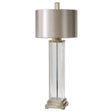 Uttermost Drustan Clear Glass Table Lamp - Home Elegance USA