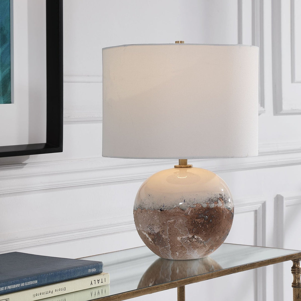 Uttermost Durango Terracotta Accent Lamp - Home Elegance USA