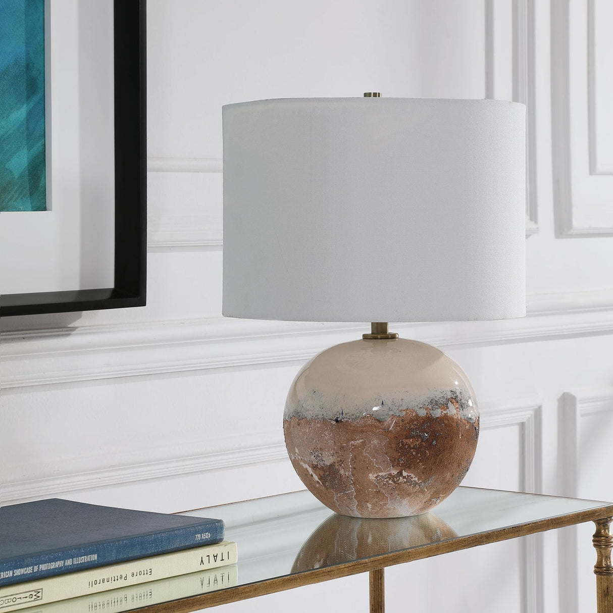 Uttermost Durango Terracotta Accent Lamp - Home Elegance USA