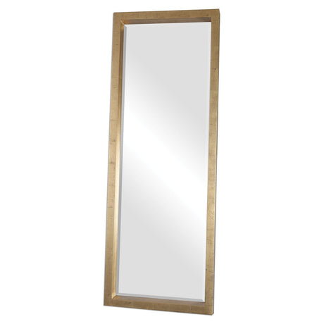 Uttermost Edmonton Gold Leaner Mirror - Home Elegance USA