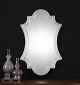 Uttermost Elara Antiqued Silver Wall Mirror - Home Elegance USA