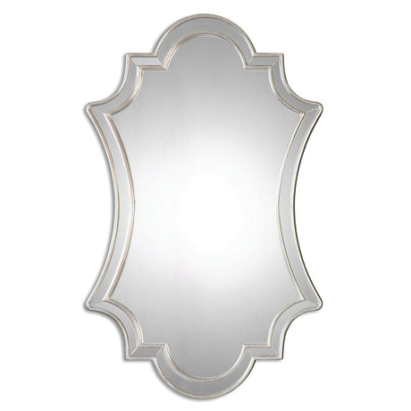 Uttermost Elara Antiqued Silver Wall Mirror - Home Elegance USA