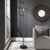 Uttermost Elieser Industrial Floor Lamp - Home Elegance USA