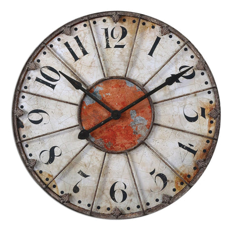 Uttermost Ellsworth 29" Wall Clock - Home Elegance USA