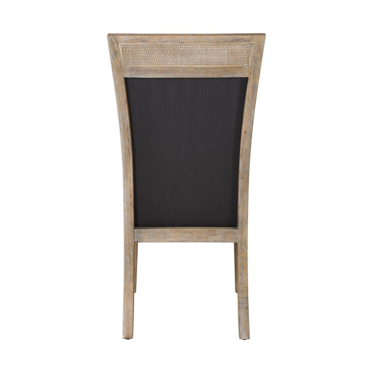 Uttermost Encore Dark Gray Armless Chair - Home Elegance USA