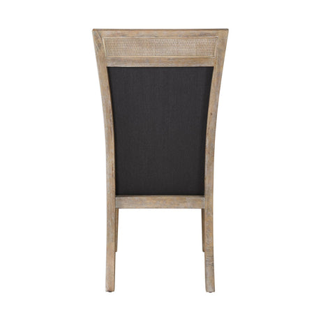 Uttermost Encore Dark Gray Armless Chair - Home Elegance USA