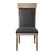 Uttermost Encore Dark Gray Armless Chair - Home Elegance USA