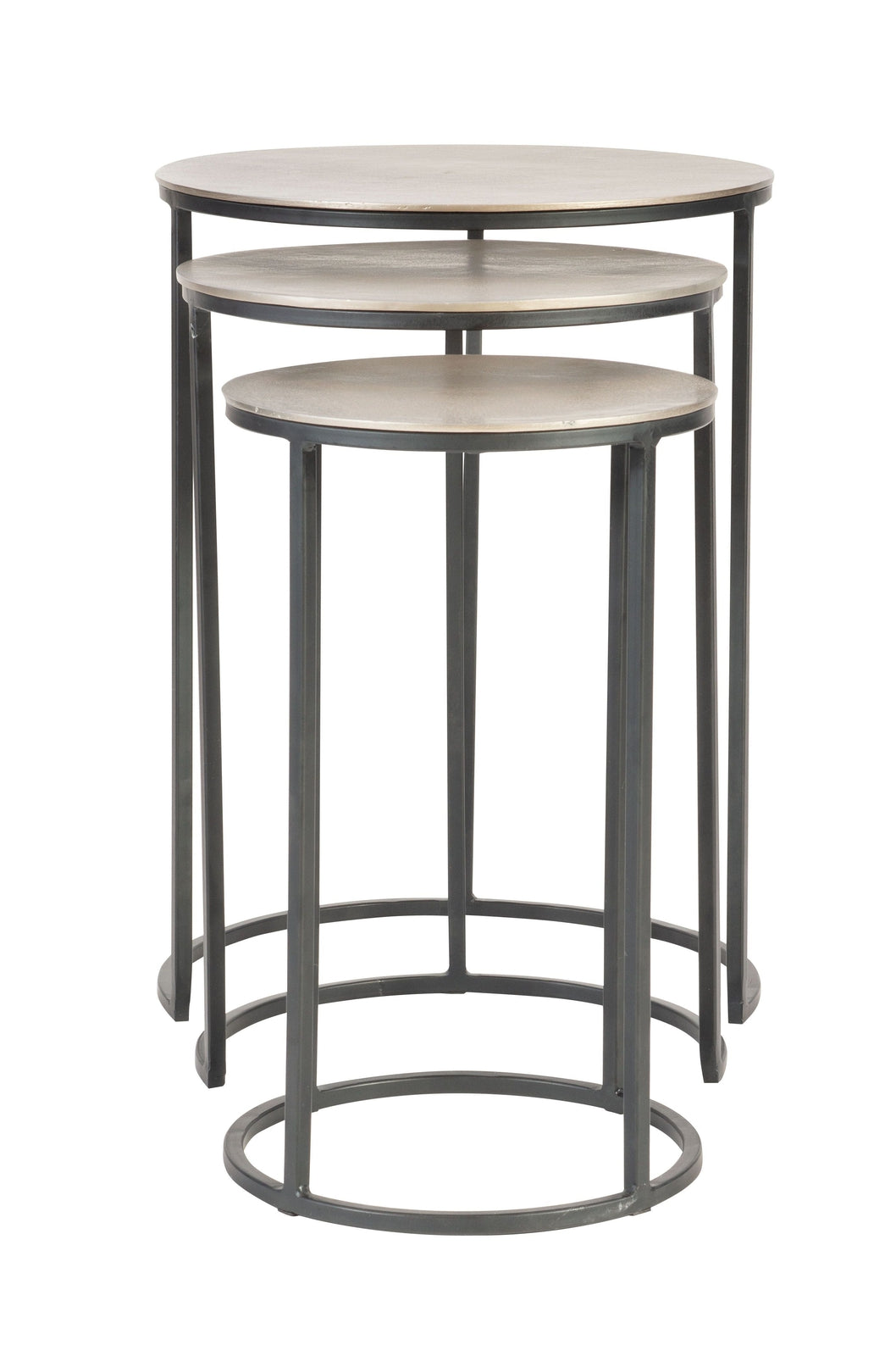 Uttermost Erik Metal Nesting Tables - Set Of 3 - Home Elegance USA