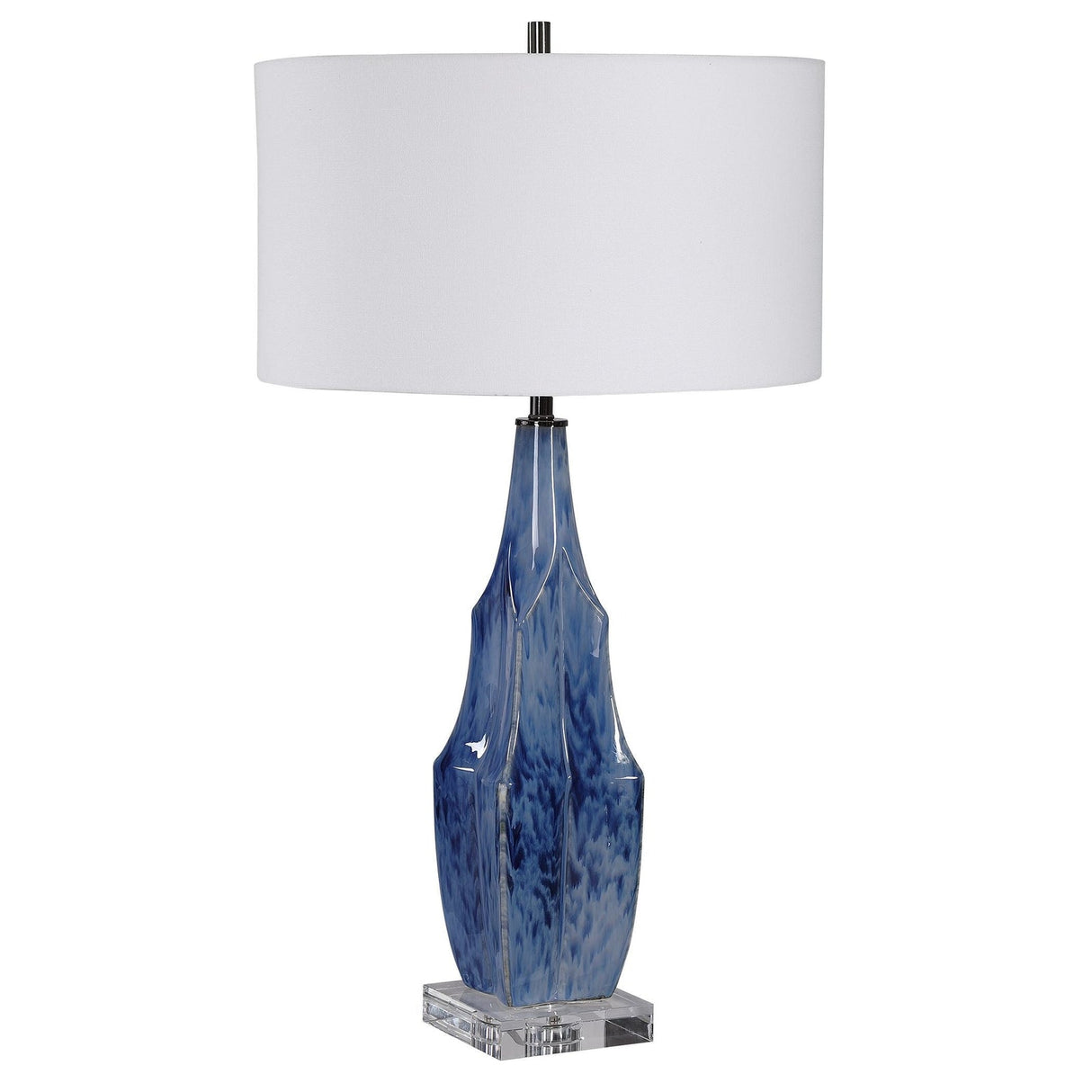 Uttermost Everard Blue Table Lamp - Home Elegance USA