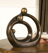 Uttermost Family Circles Bronze Figurine - Home Elegance USA