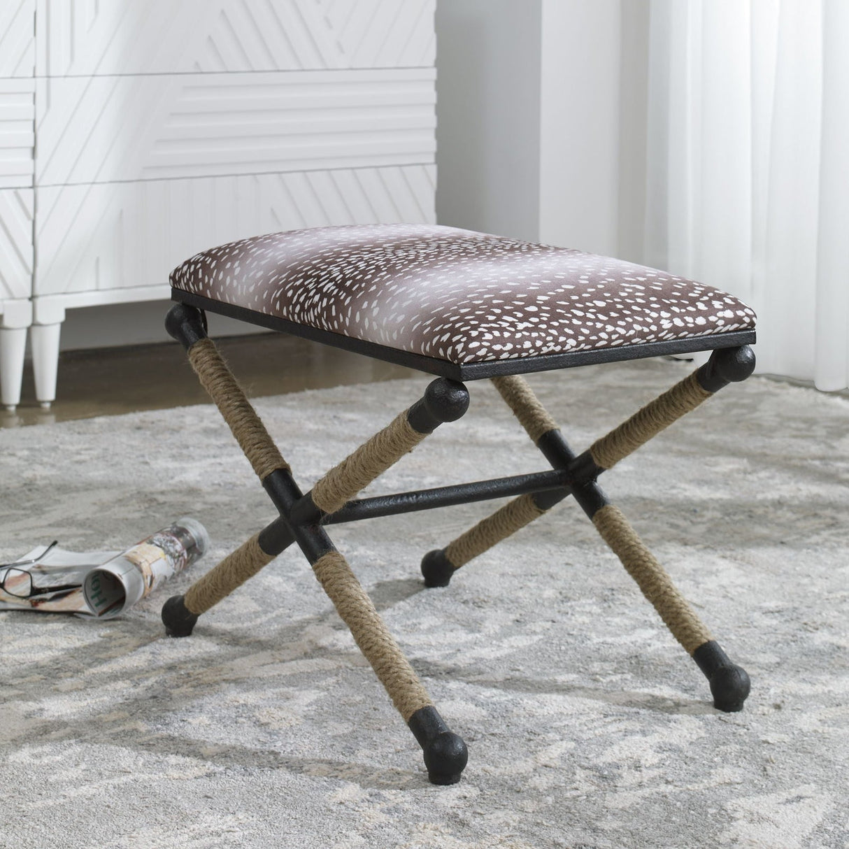 Uttermost Fawn Small Bench - Home Elegance USA