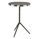 Uttermost Fine Line Round Accent Table - Home Elegance USA