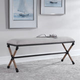 Uttermost Firth Oatmeal Bench - Home Elegance USA