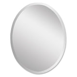 Uttermost Frameless Vanity Oval Mirror - Home Elegance USA