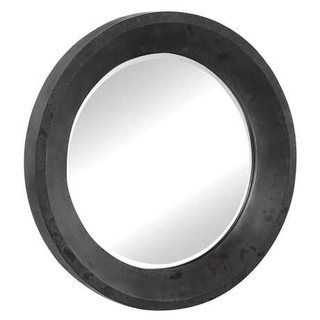 Uttermost Frazier Round Industrial Mirror - Home Elegance USA