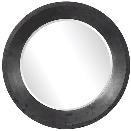 Uttermost Frazier Round Industrial Mirror - Home Elegance USA