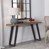 Uttermost Freddy Weathered Console Table - Home Elegance USA