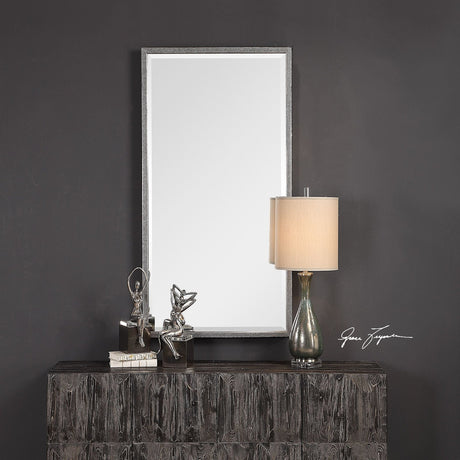 Uttermost Gabelle Metallic Silver Mirror - Home Elegance USA