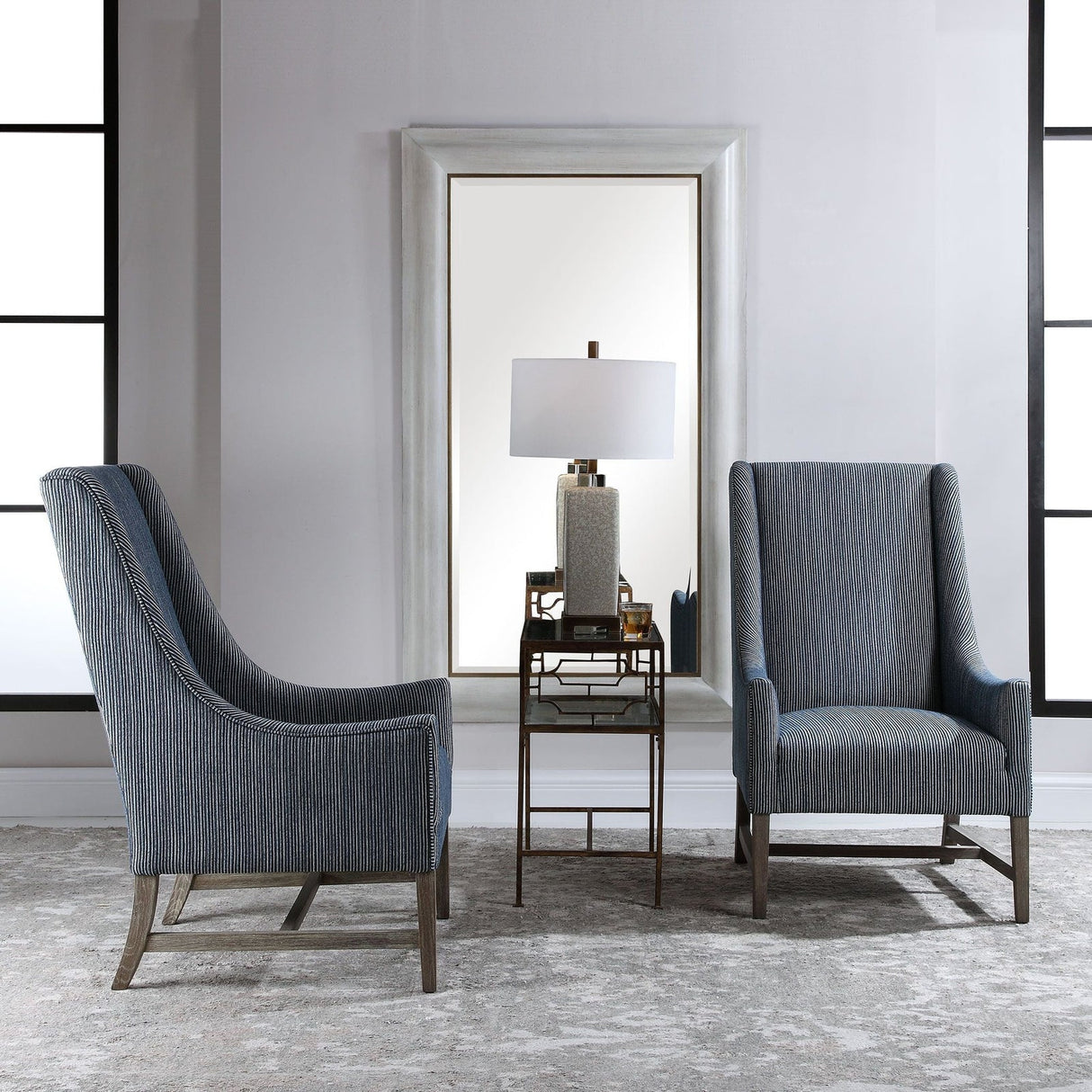 Uttermost Galiot Wingback Accent Chair - Home Elegance USA