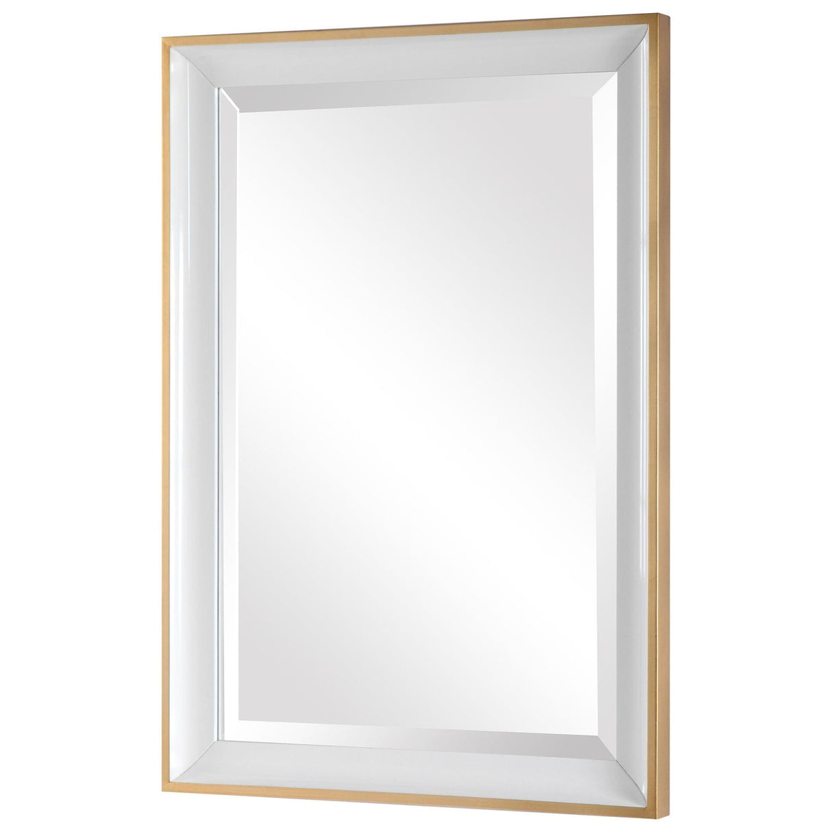 Uttermost Gema White Mirror - Home Elegance USA