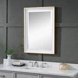 Uttermost Gema White Mirror - Home Elegance USA
