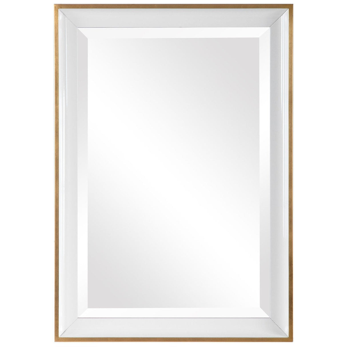 Uttermost Gema White Mirror - Home Elegance USA