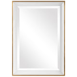 Uttermost Gema White Mirror - Home Elegance USA