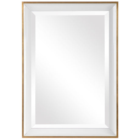 Uttermost Gema White Mirror - Home Elegance USA