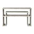 Uttermost Genara Bone White Carved Console Table - Home Elegance USA