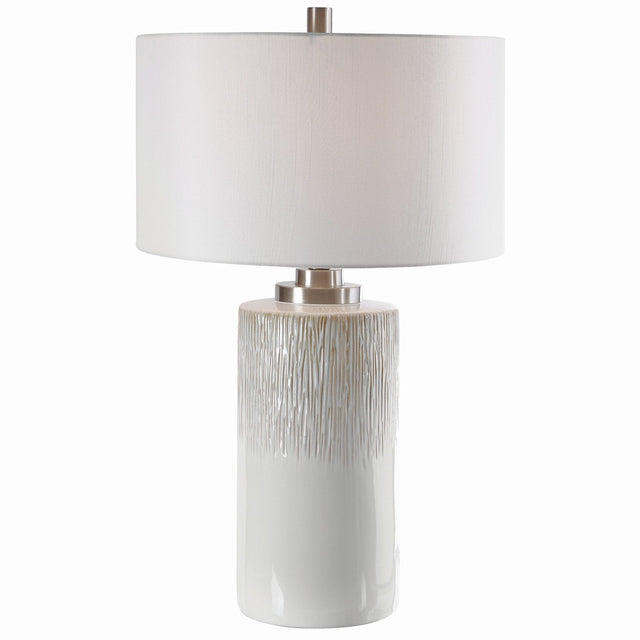 Uttermost Georgios Cylinder Table Lamp - Home Elegance USA