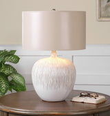 Uttermost Georgios Textured Ceramic Lamp - Home Elegance USA