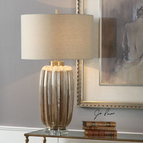 Uttermost Gistova Gold Table Lamp - Home Elegance USA