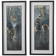 Uttermost Glimmering Agate Abstract Prints - Set Of 2 - Home Elegance USA