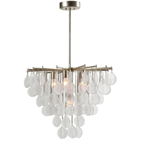 Uttermost Goccia 6 Light Tear Drop Glass Pendant - Home Elegance USA