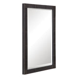 Uttermost Gower Aged Black Vanity Mirror - Home Elegance USA