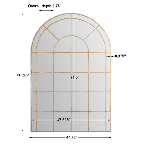 Uttermost Grantola Arched Mirror - Home Elegance USA