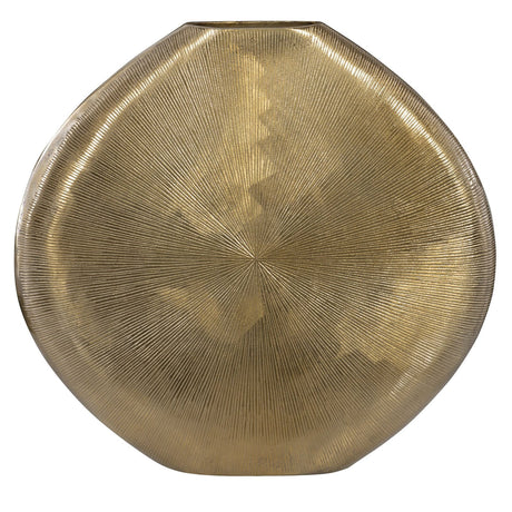 Uttermost Gretchen Gold Vase - Home Elegance USA