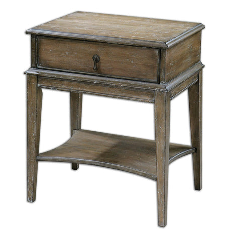 Uttermost Hanford Weathered Side Table - Home Elegance USA