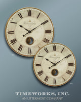 Uttermost Harrison Gray Clock - Home Elegance USA