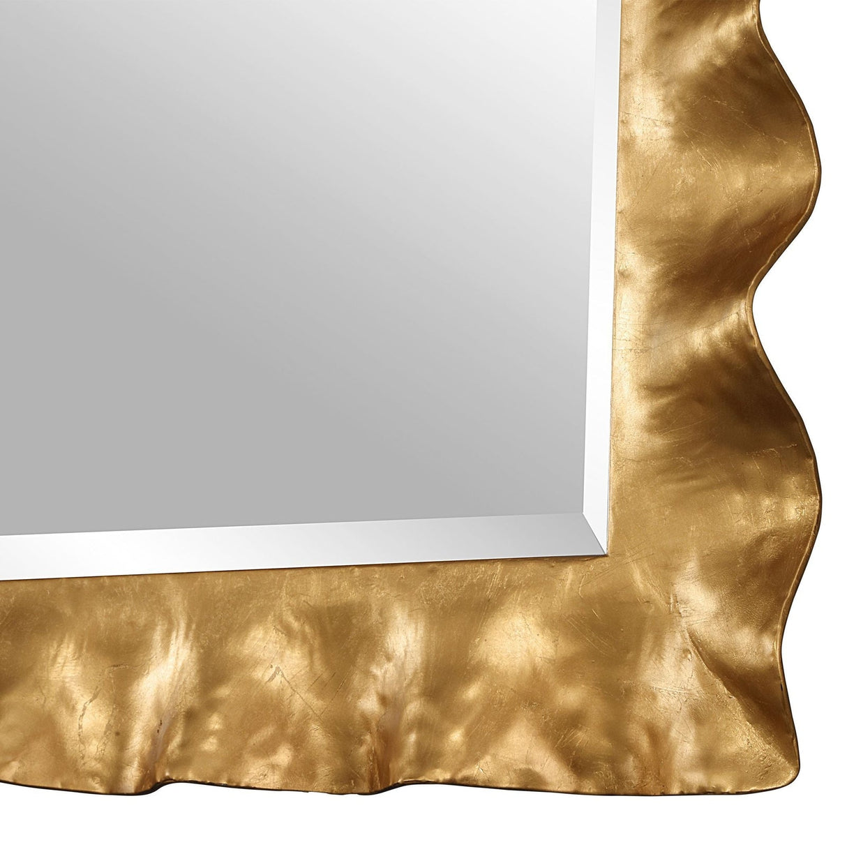 Uttermost Haya Scalloped Gold Mirror - Home Elegance USA